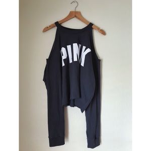 Cold Shoulder Crop Sweater